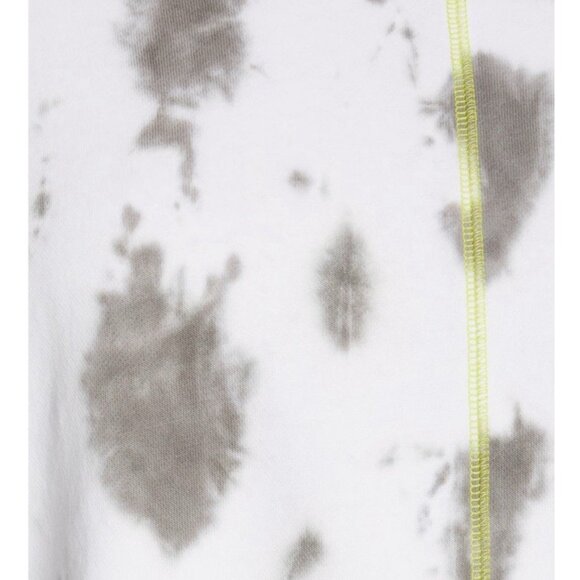 nike womens white gray tie dye Long Sleeve Oversized sweatshirt Medium - Picture 6 of 10